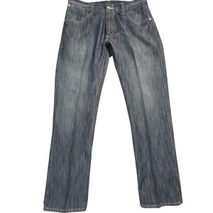 Levi Strauss Co 514 Mens Jeans Straight Blue Denim Tag Size 34x32